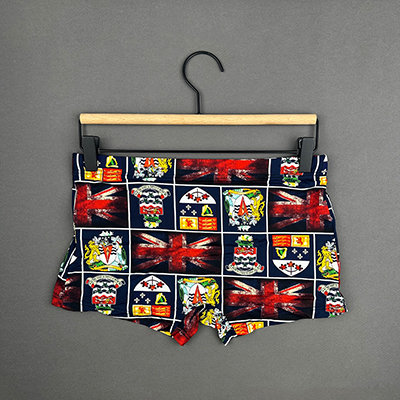 شورت مردانه مودال پادار چاپی